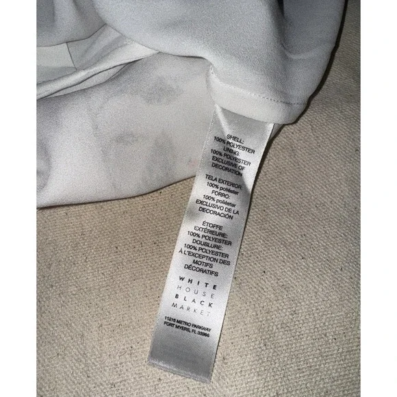 White House Black Market Outfit Jeans 6 Floral Embroidered Tank Top M Shirt - Picture 10 of 12